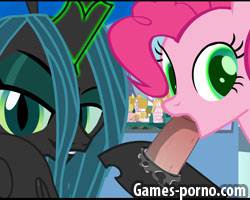 Порно пародия My Little Pony Chrysalis